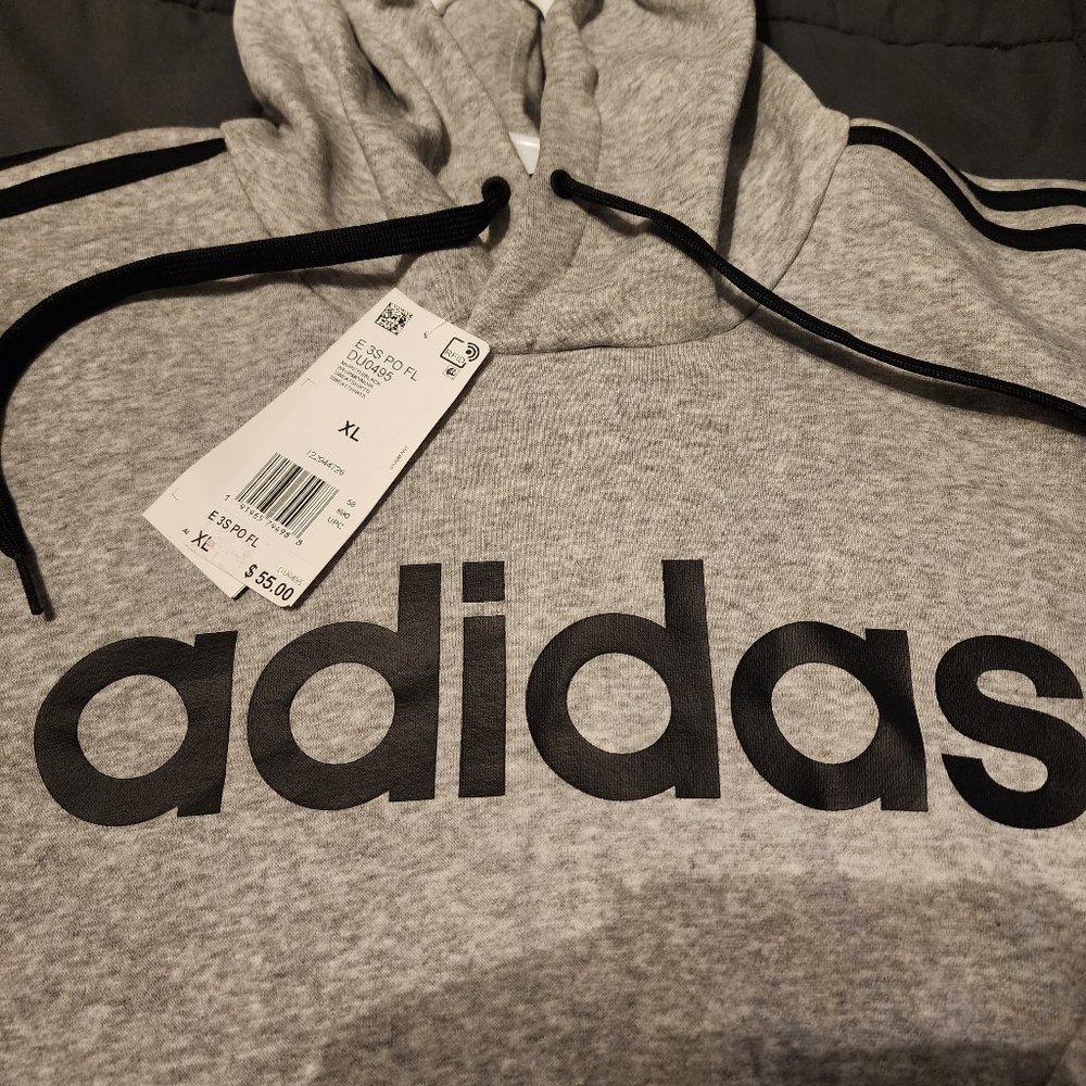 Adidas pull over hoodie